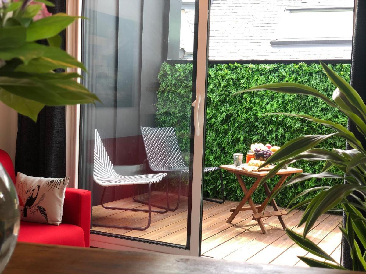 Appartement Centre-Ville Avec Terrasse Indus Vannes Esterno foto