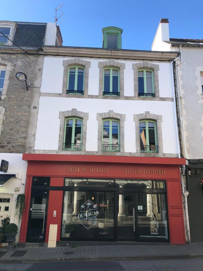 Appartement Centre-Ville Avec Terrasse Indus Vannes Esterno foto